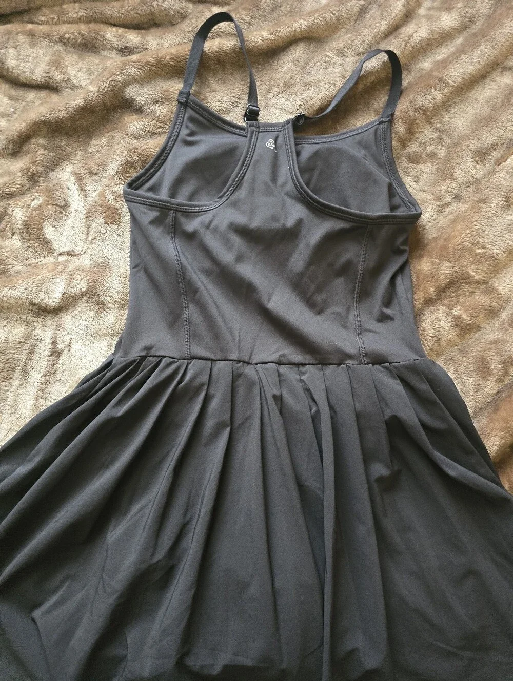 Lone & Sports Black Athletic Skort Dress – Size XS (0–2)